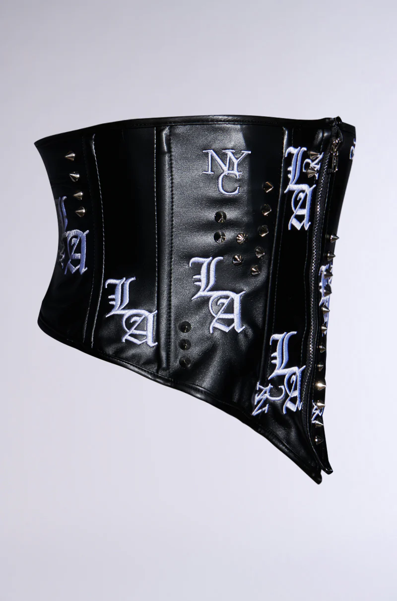 IN THE CITY EMBROIDERED UNDERBUST BELT - Image 4