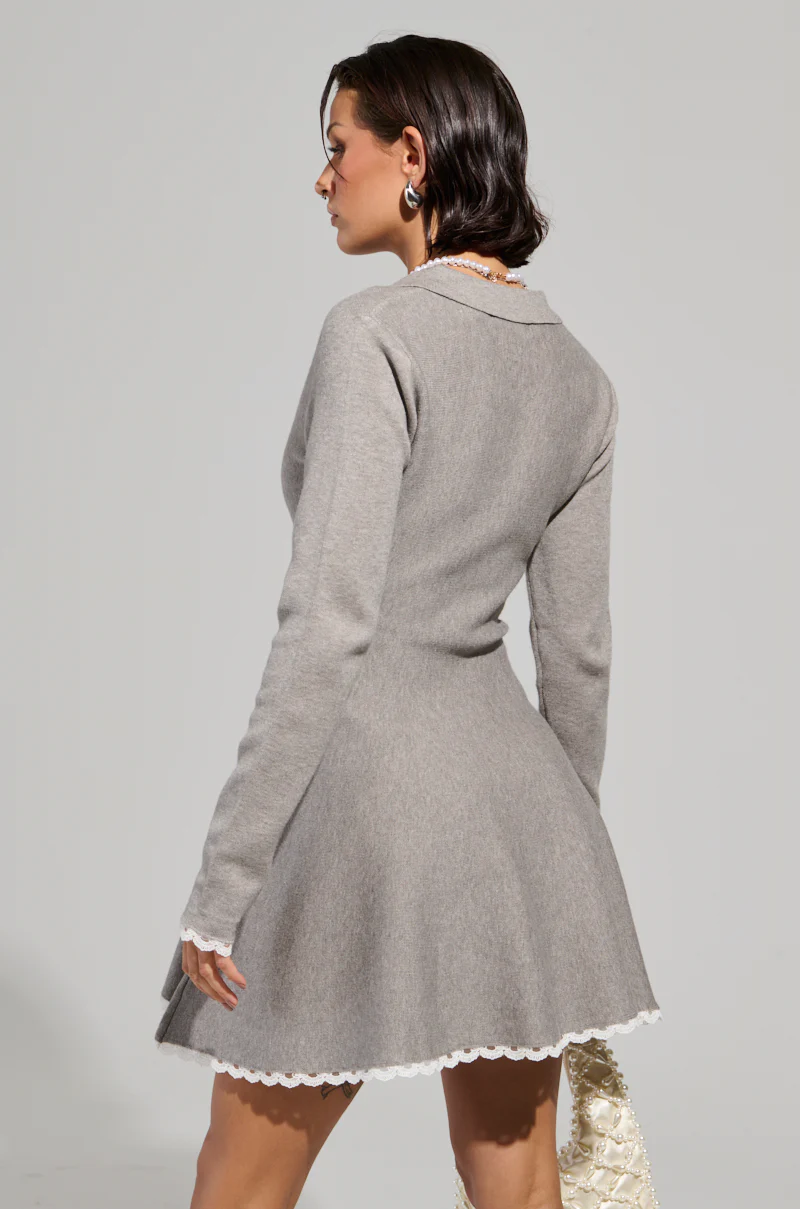 IN THE DETAILS KNIT MINI DRESS - Image 6