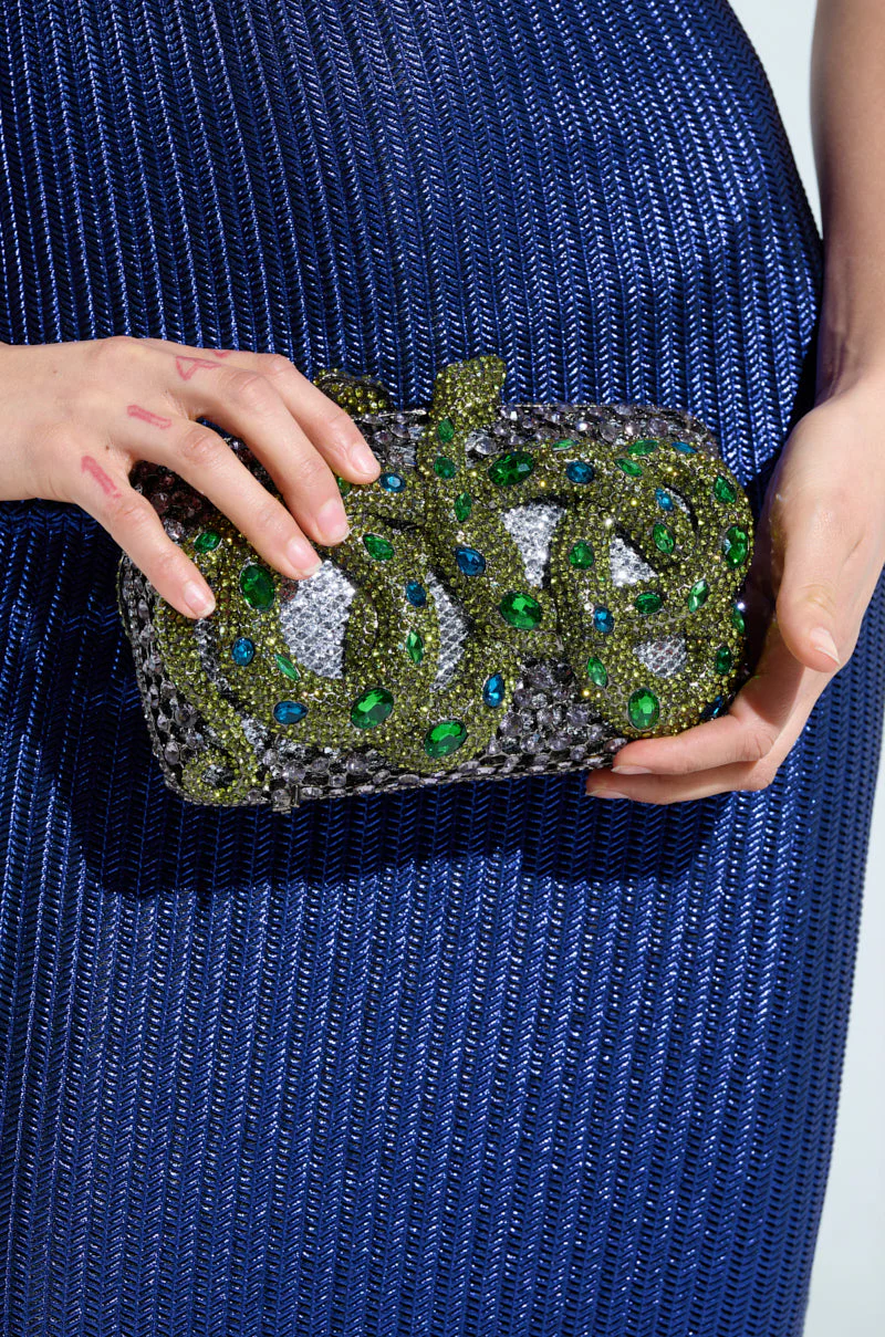 IN THE GARDEN RHINESTONE CLUTCH - Image 2