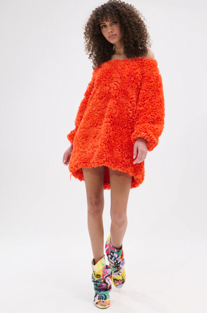 IN THE NAME OF FASHION RUFFLE MINI DRESS - Image 10