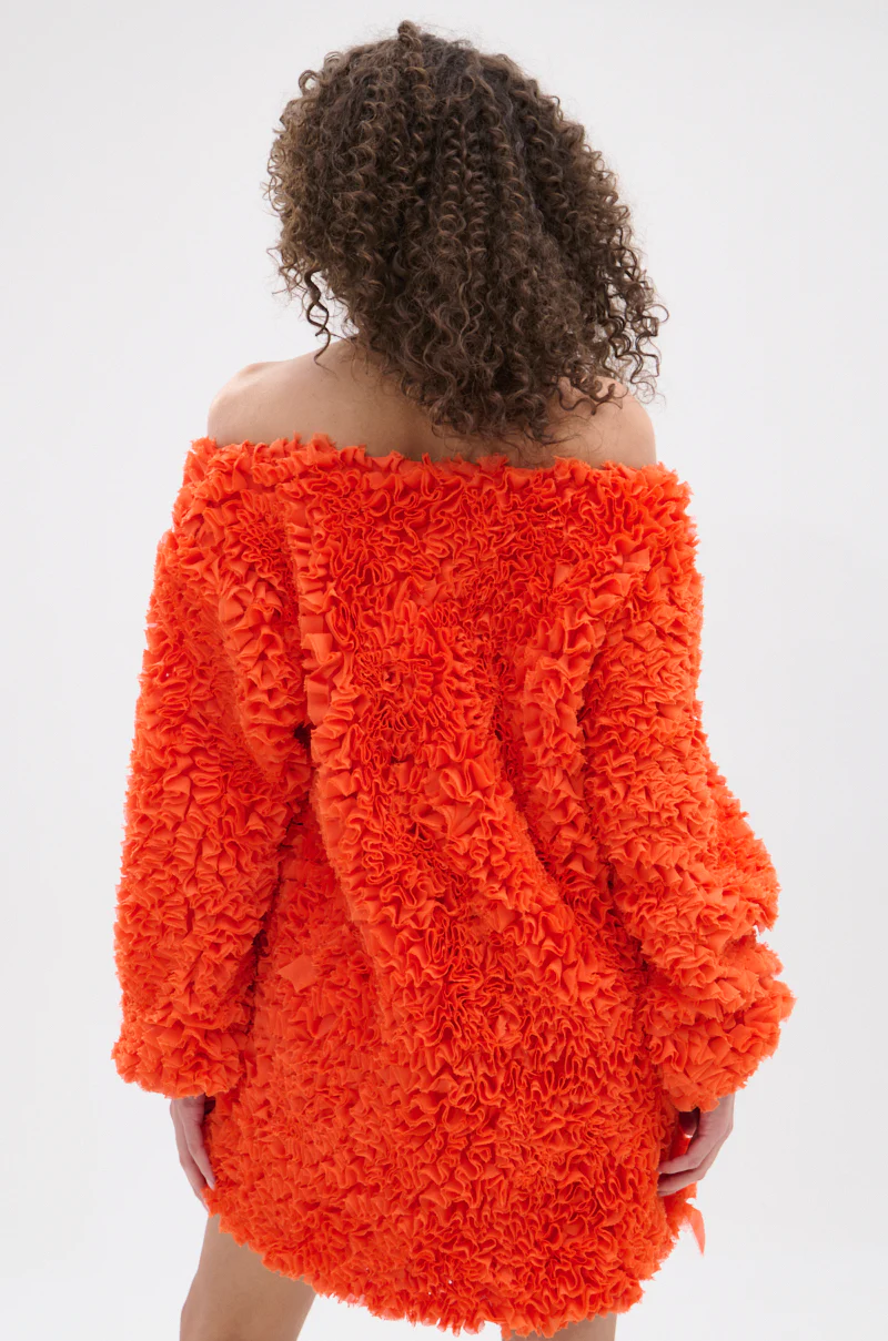 IN THE NAME OF FASHION RUFFLE MINI DRESS - Image 8