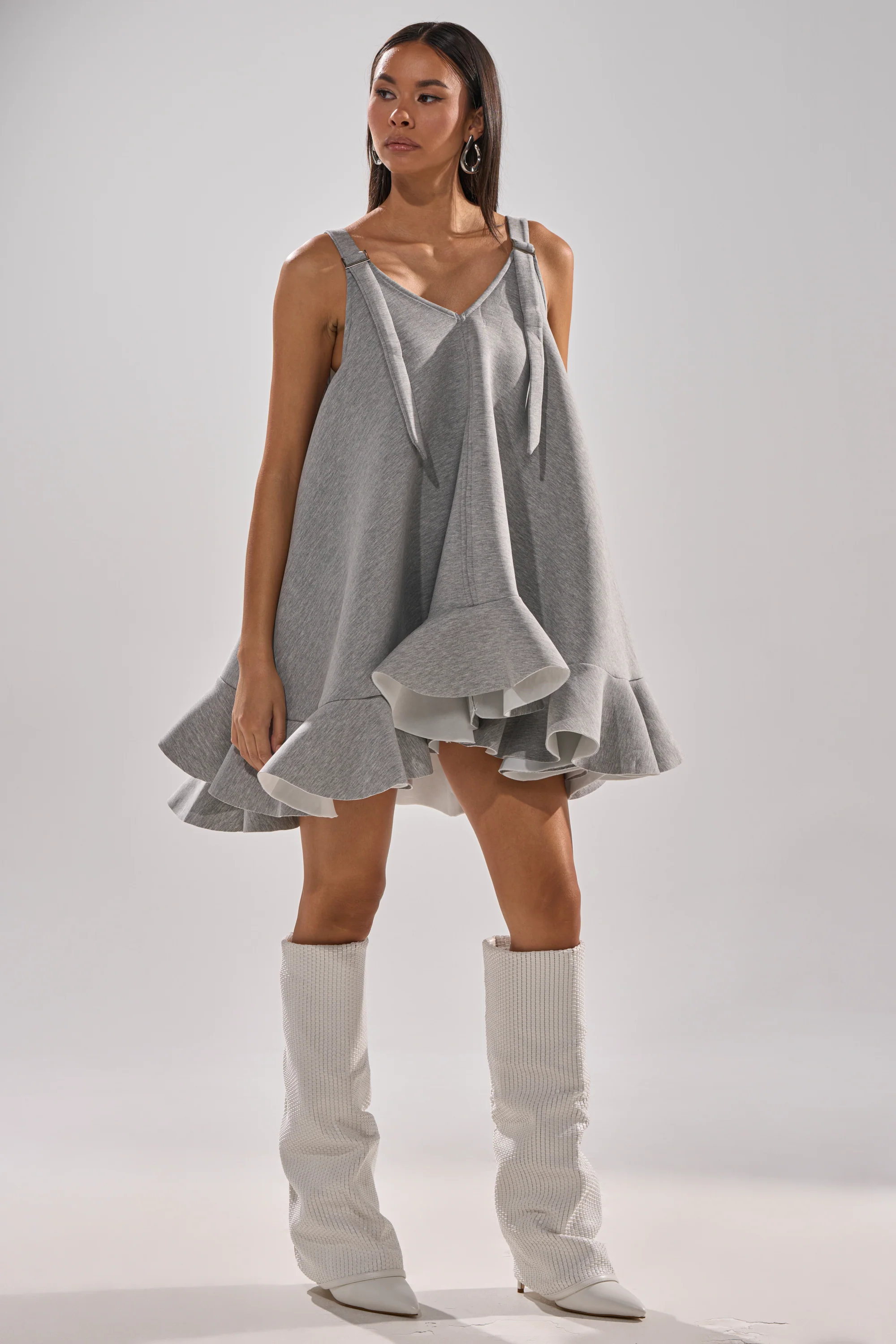 IN TOO DEEP SCUBA MINI DRESS - Image 7