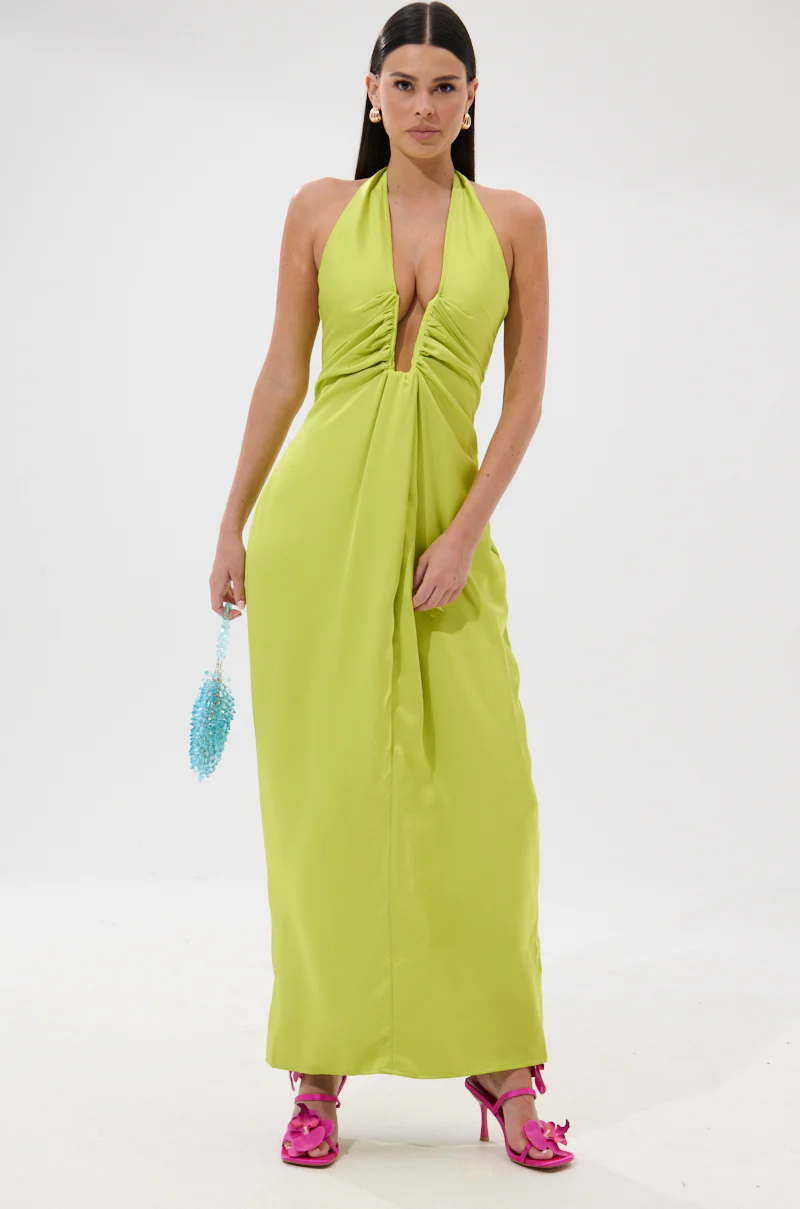 IN YOUR DREAMS SATIN MIDI DRESS - Image 2