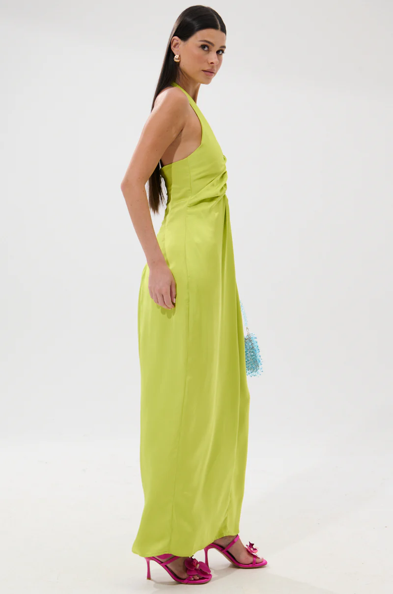 IN YOUR DREAMS SATIN MIDI DRESS - Image 4