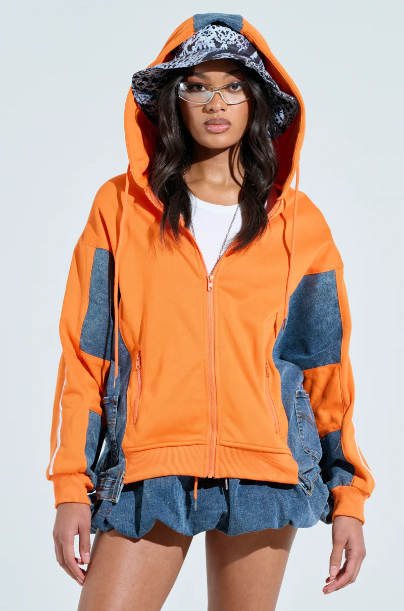 IN YOUR FACE ZIP UP SWEATSHIRT - Image 4