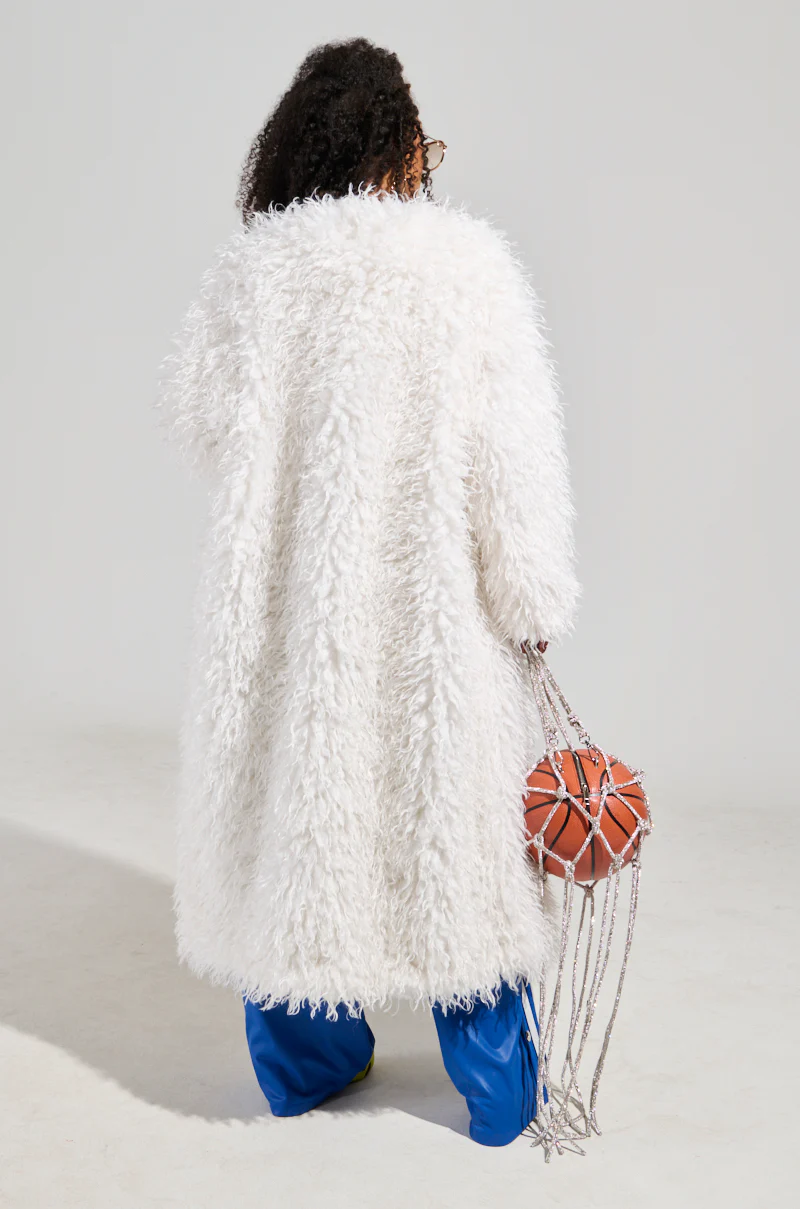 INA MOHAIR FUR TRENCH - Image 10