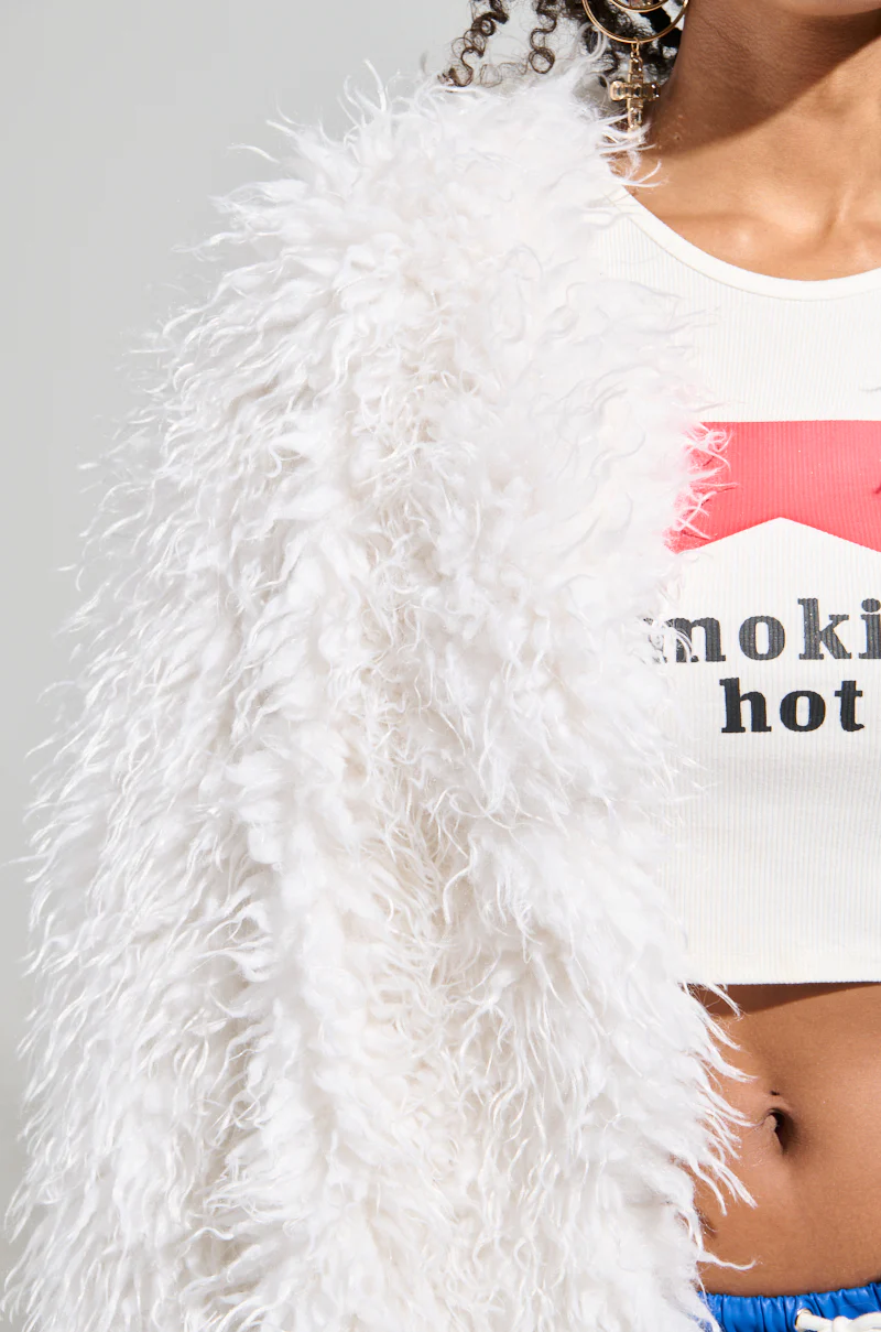 INA MOHAIR FUR TRENCH - Image 11