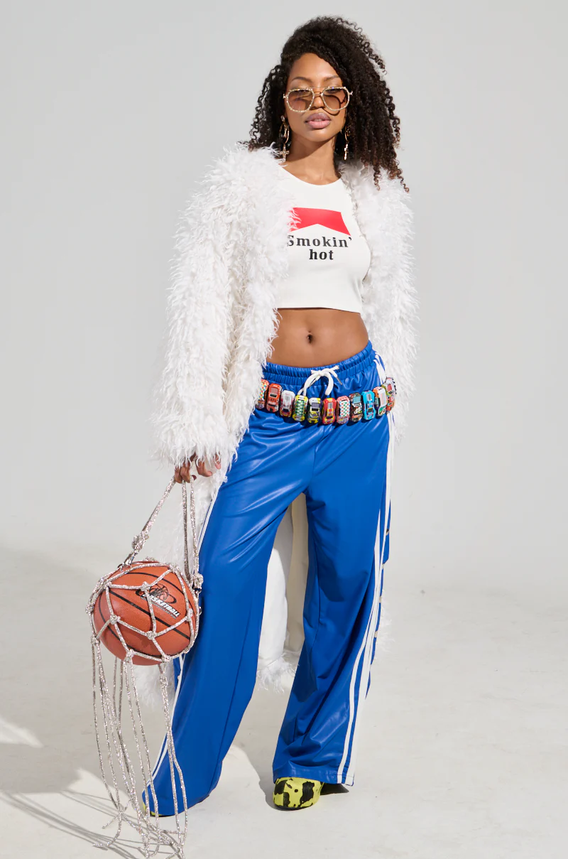 INA MOHAIR FUR TRENCH - Image 6
