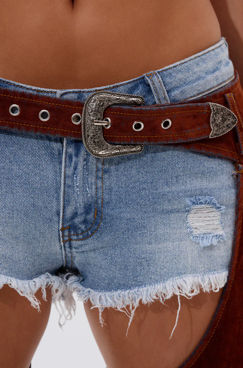 INCREDIBLE VELVET DENIM CHAPS - Image 12
