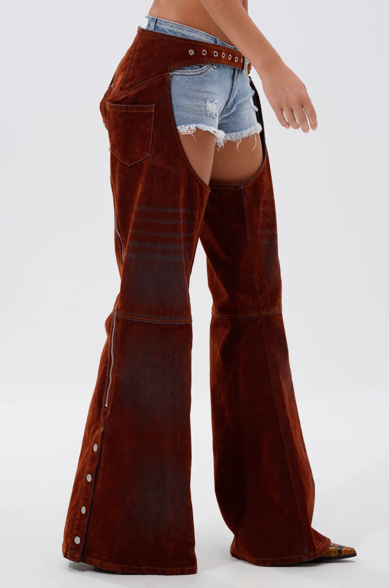 INCREDIBLE VELVET DENIM CHAPS - Image 8