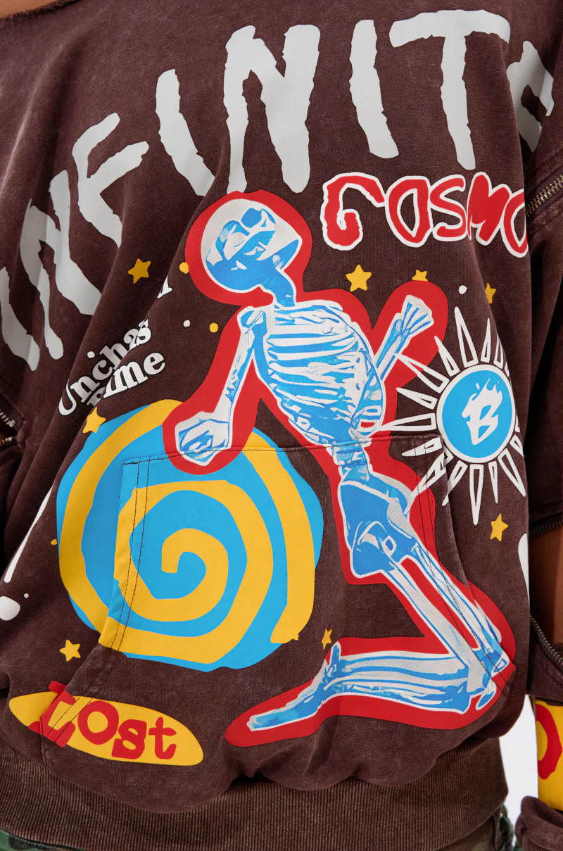 INFINITE COSMOS OVERSIZED GRAPHIC SWEATSHIRT - Image 11