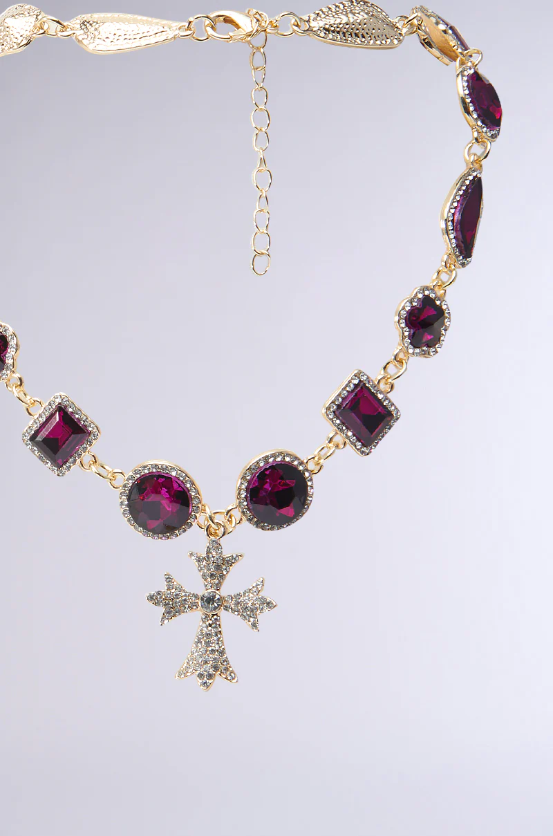 INSPIRE ME CROSS NECKLACE - Image 3