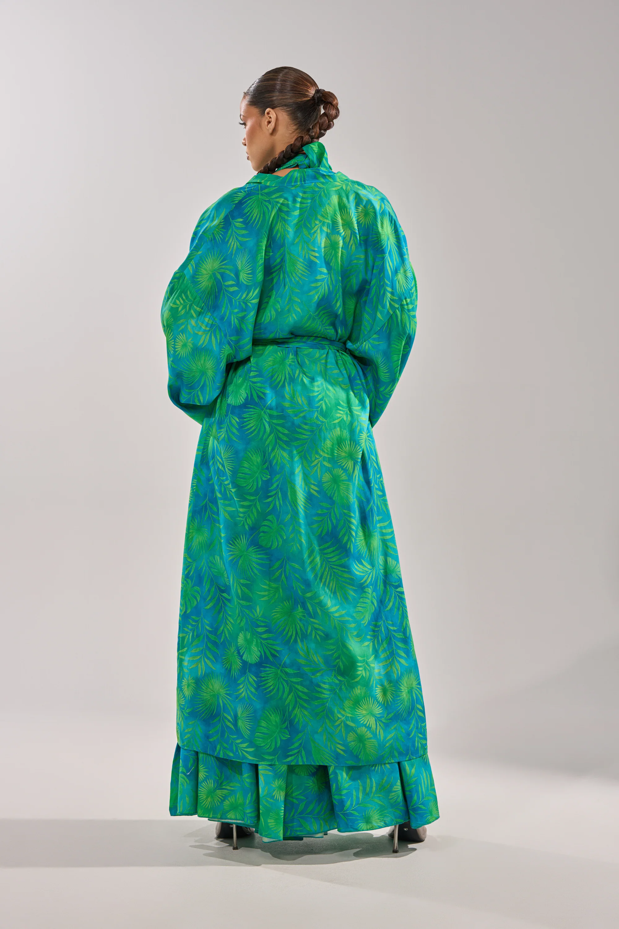 INTO THE GARDEN DUSTER IN GREEN - Image 9