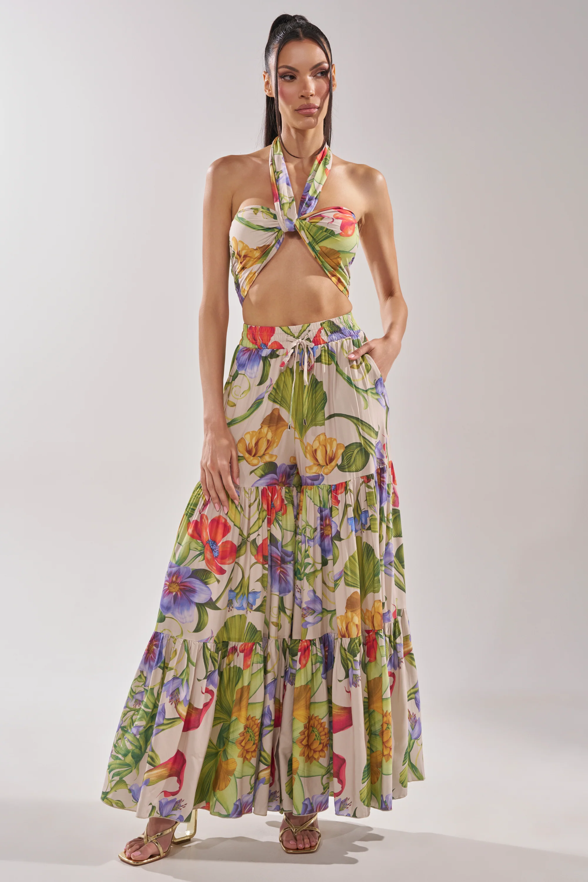 INTO THE GARDEN FLORAL BLOUSE - Image 9