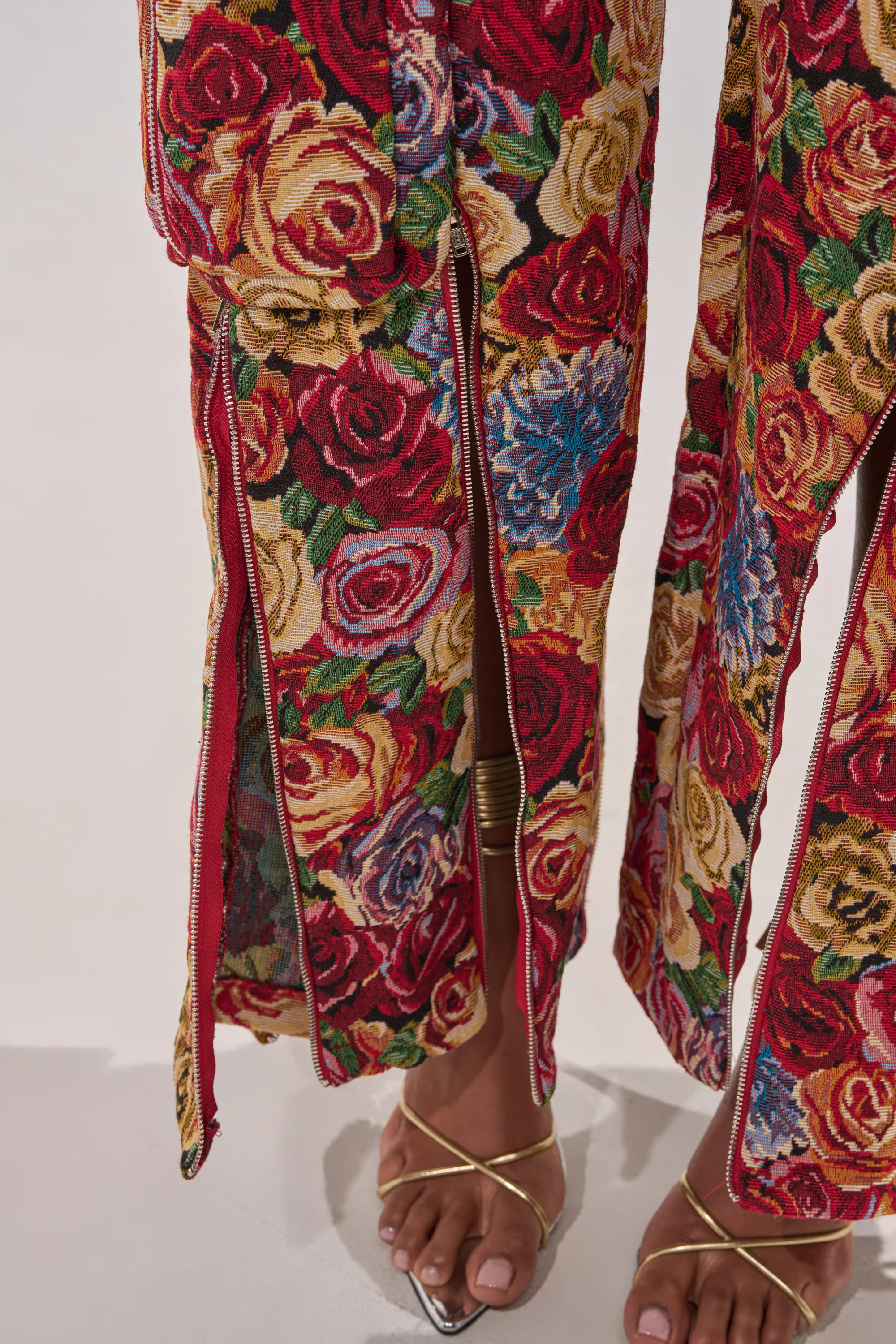 INTO THE THICK OF IT FLORAL CARGO PANT - Image 11