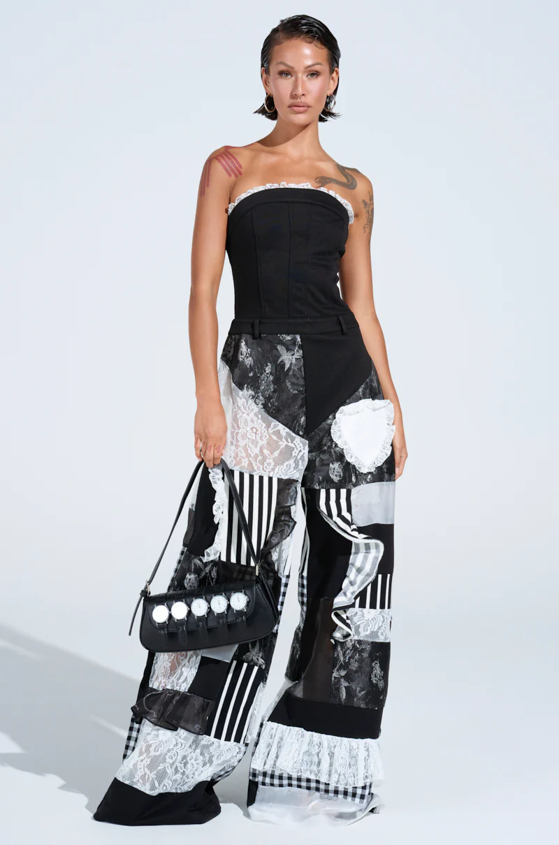 IRIS PATCHWORK JUMPSUIT - Image 3