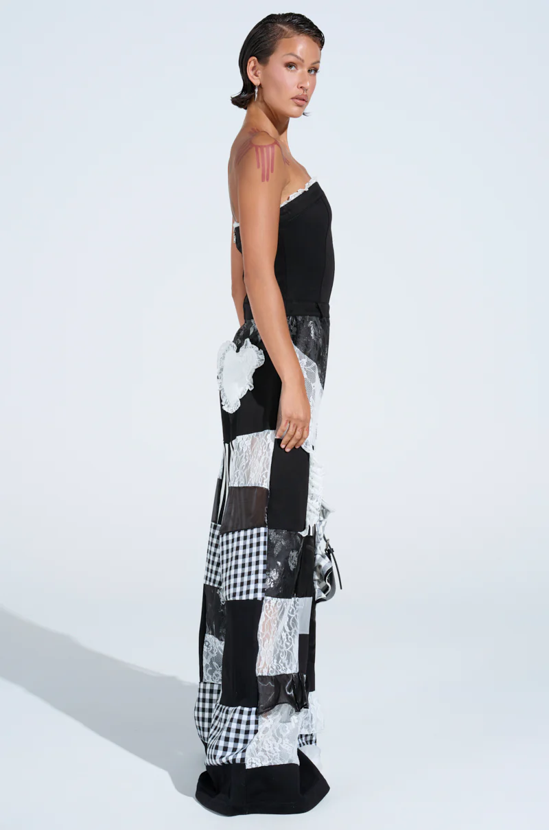 IRIS PATCHWORK JUMPSUIT - Image 4