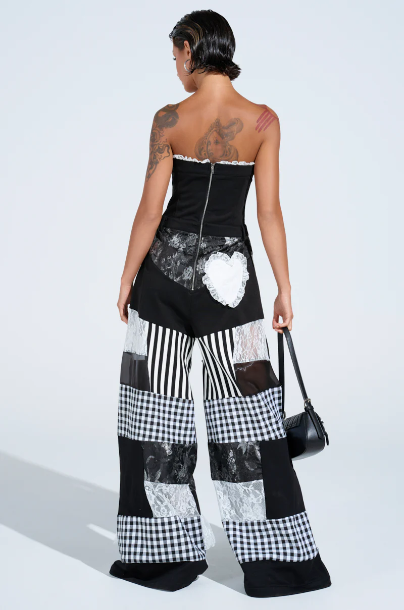 IRIS PATCHWORK JUMPSUIT - Image 5