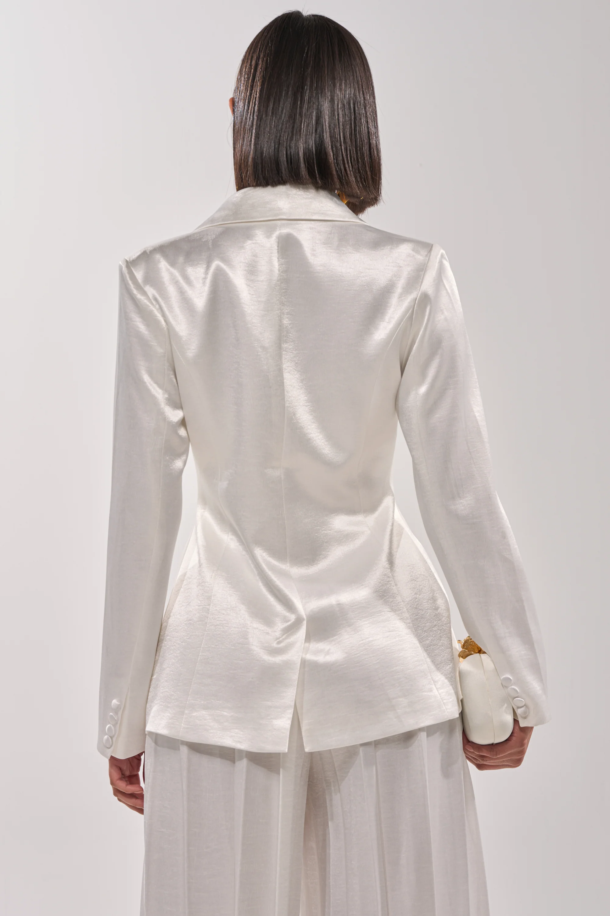 IRIS SATIN BLAZER - Image 5