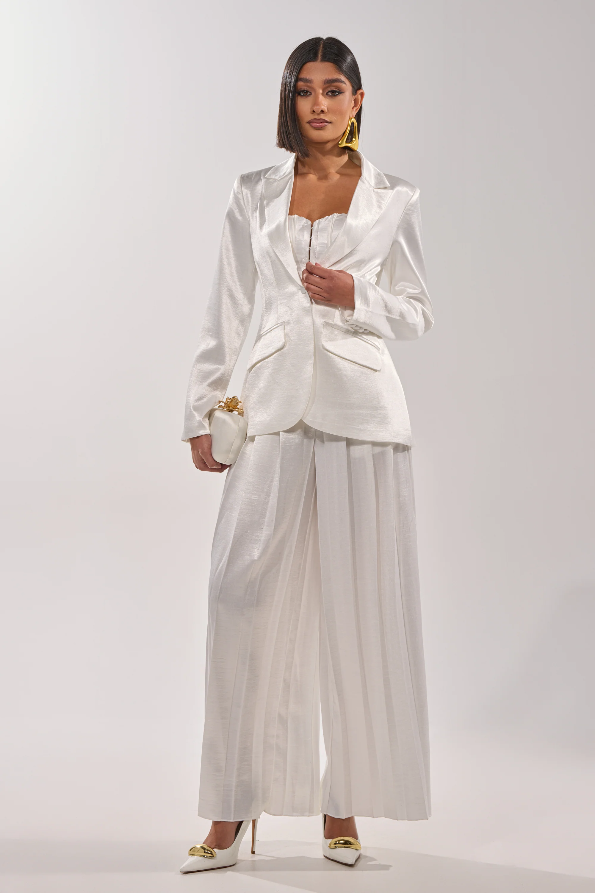 IRIS SATIN BLAZER - Image 6