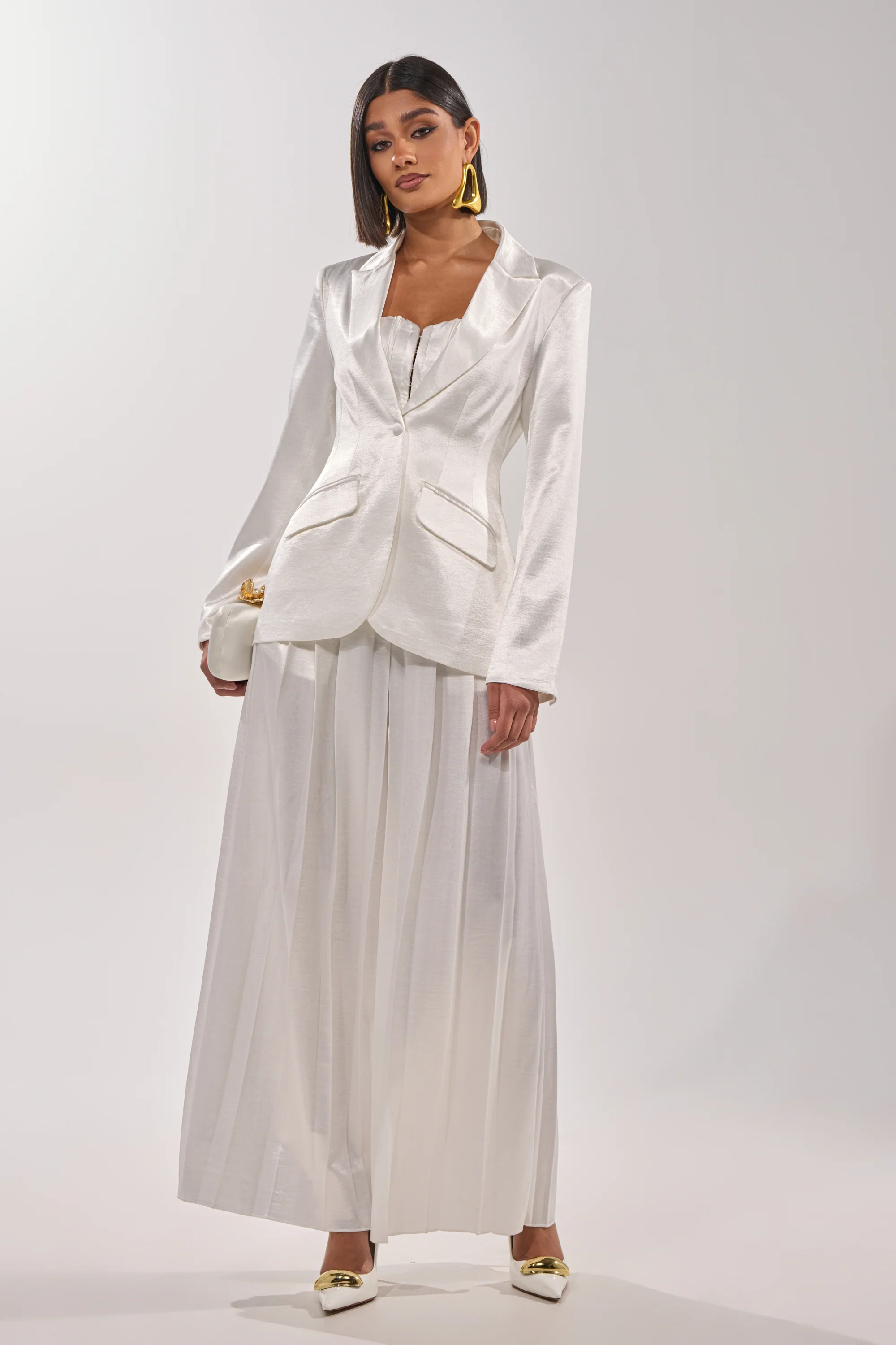 IRIS SATIN BLAZER - Image 7