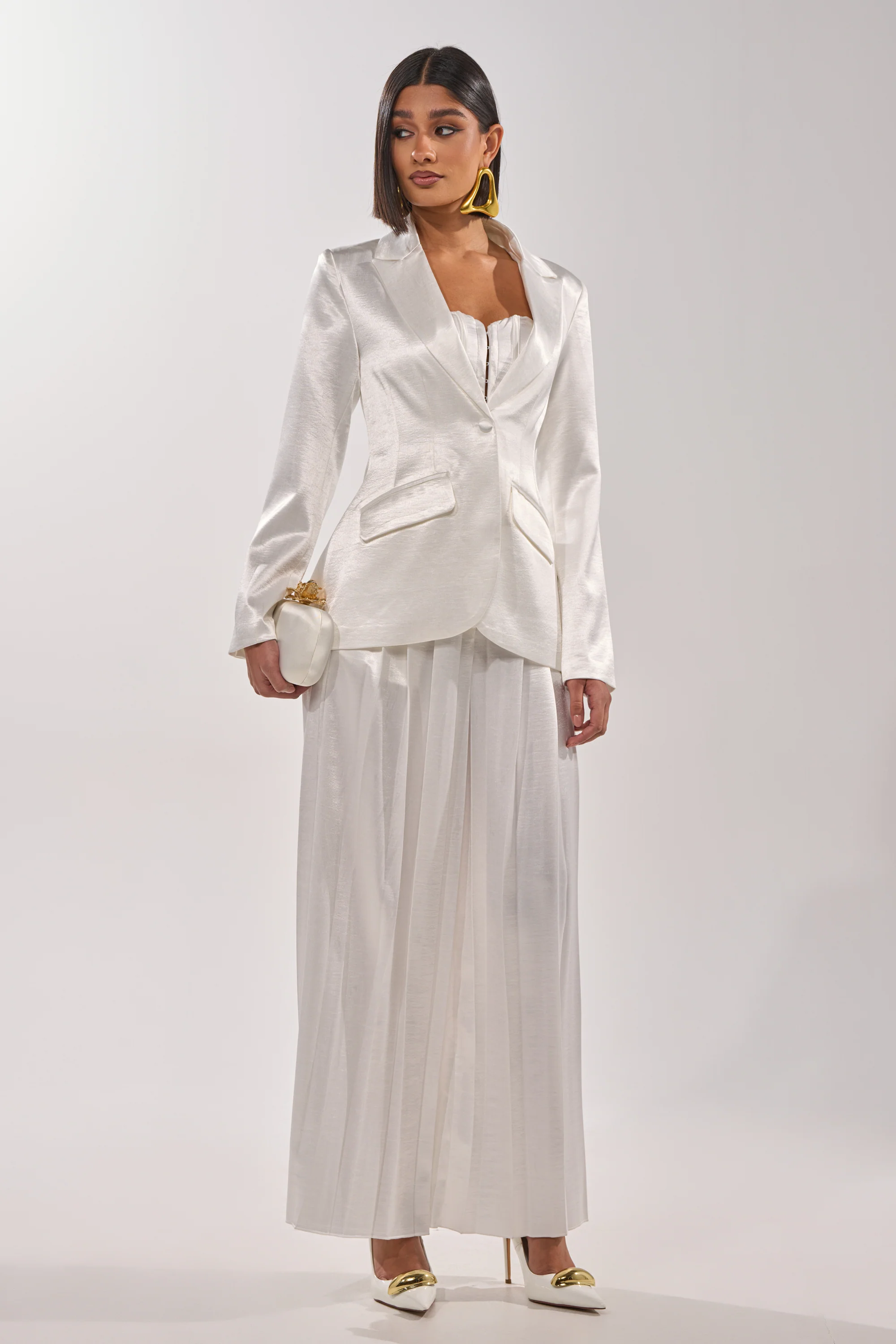 IRIS SATIN BLAZER - Image 8