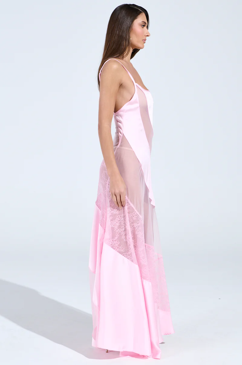 ISABELLA SATIN MAXI DRESS - Image 4