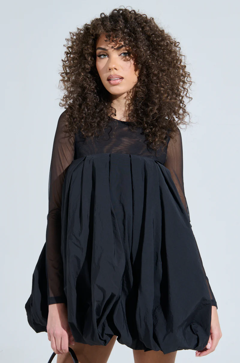 ISLA BUBBLE MINI DRESS