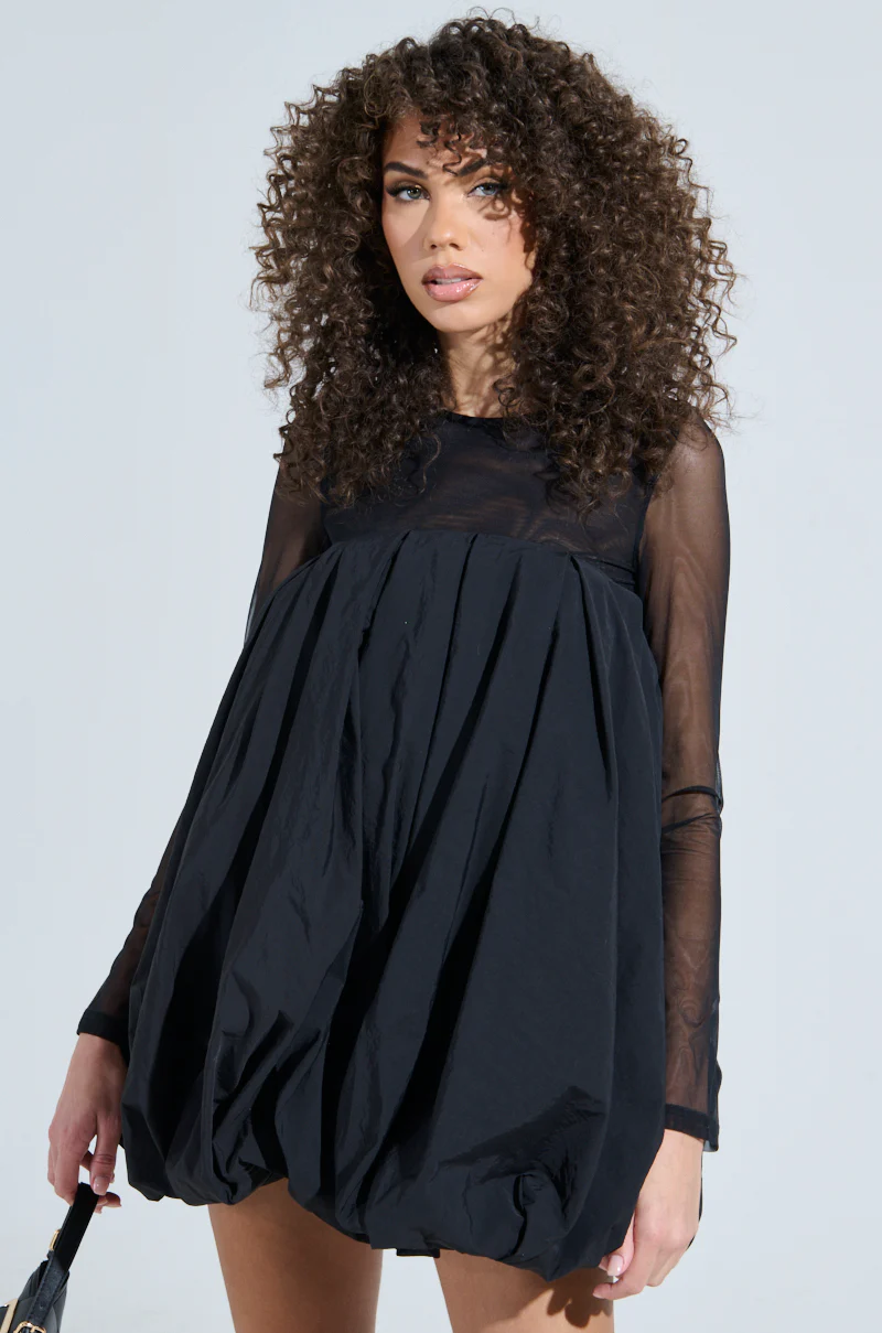 ISLA BUBBLE MINI DRESS - Image 2