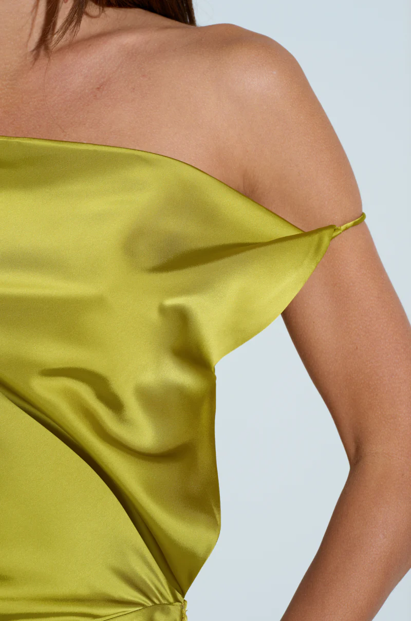 ISLA SATIN MAXI DRESS - Image 8