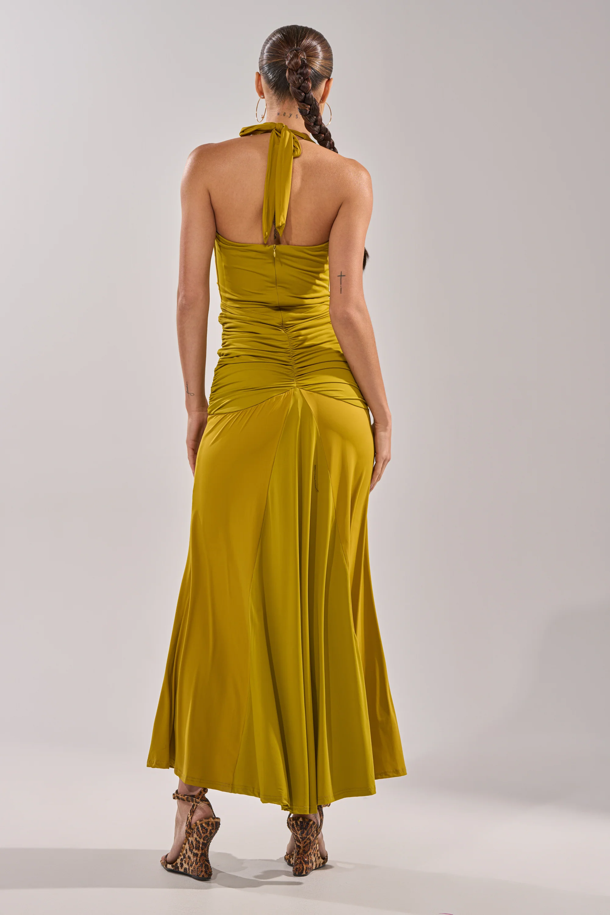 ISLAND LOVE MAXI DRESS IN GREEN - Image 8