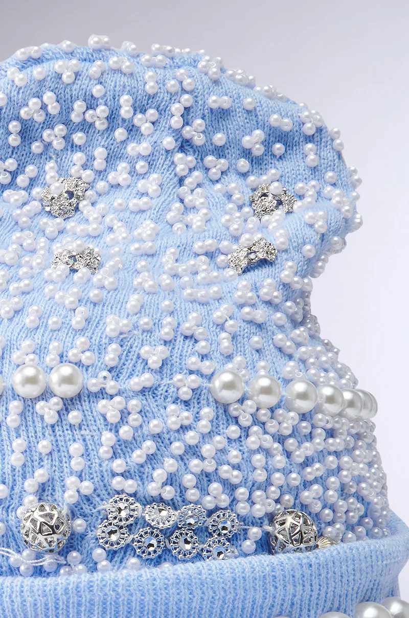 IT GURL EMBELLISHED BEANIE - Image 4