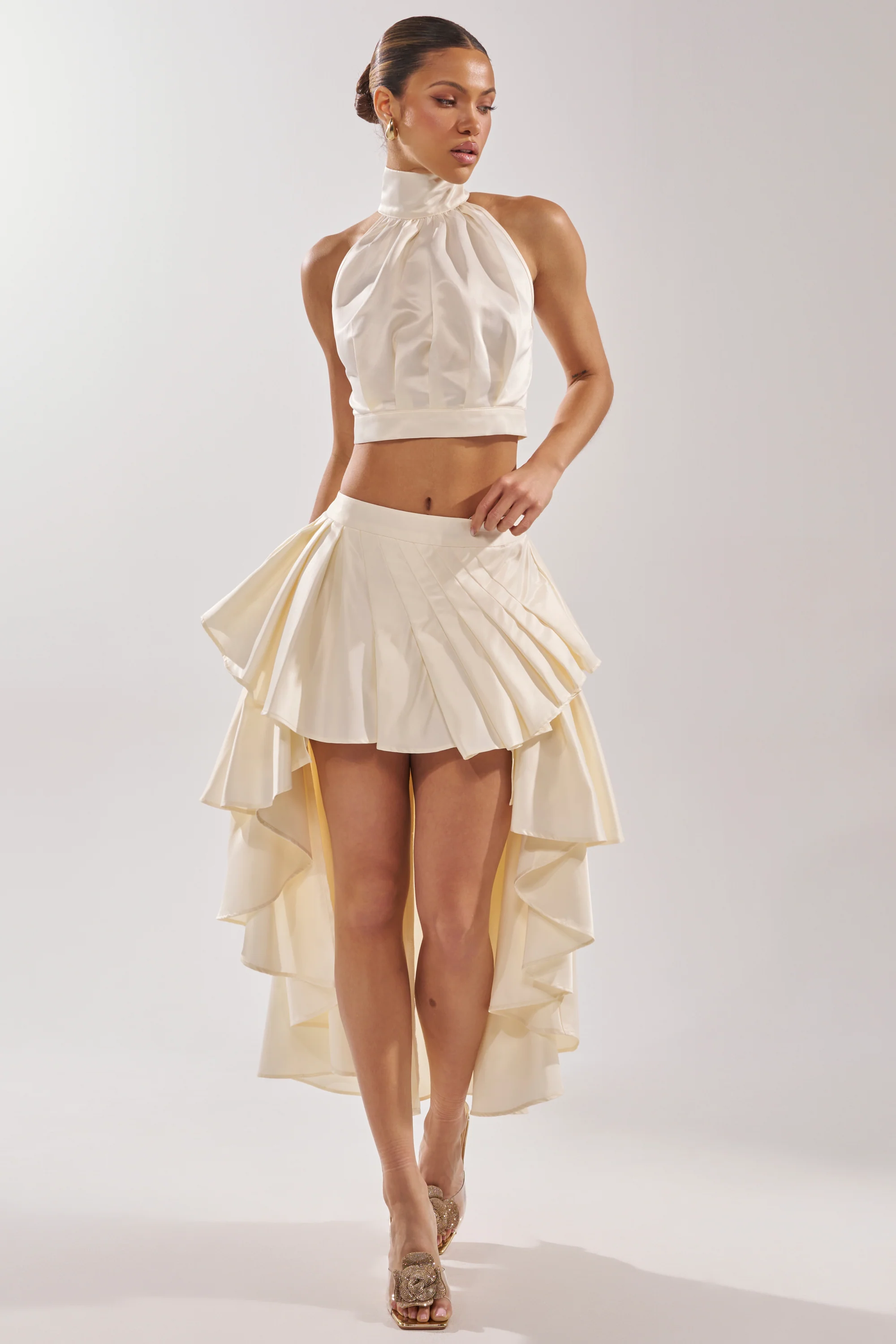 IT WAY EASY HIGH LOW SKIRT - Image 8