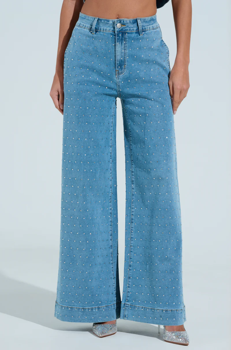 IT'S GIVING DENIM PANT - Image 3