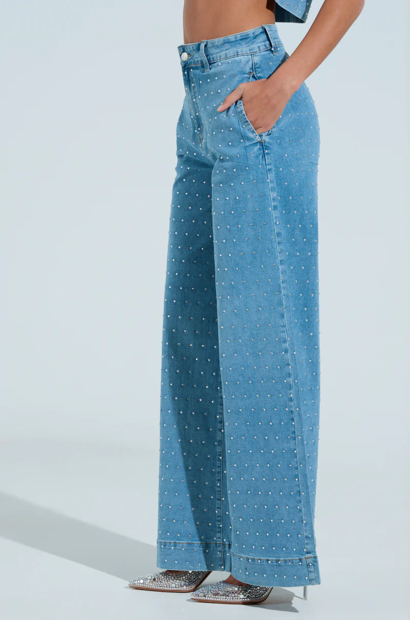 IT'S GIVING DENIM PANT - Image 4