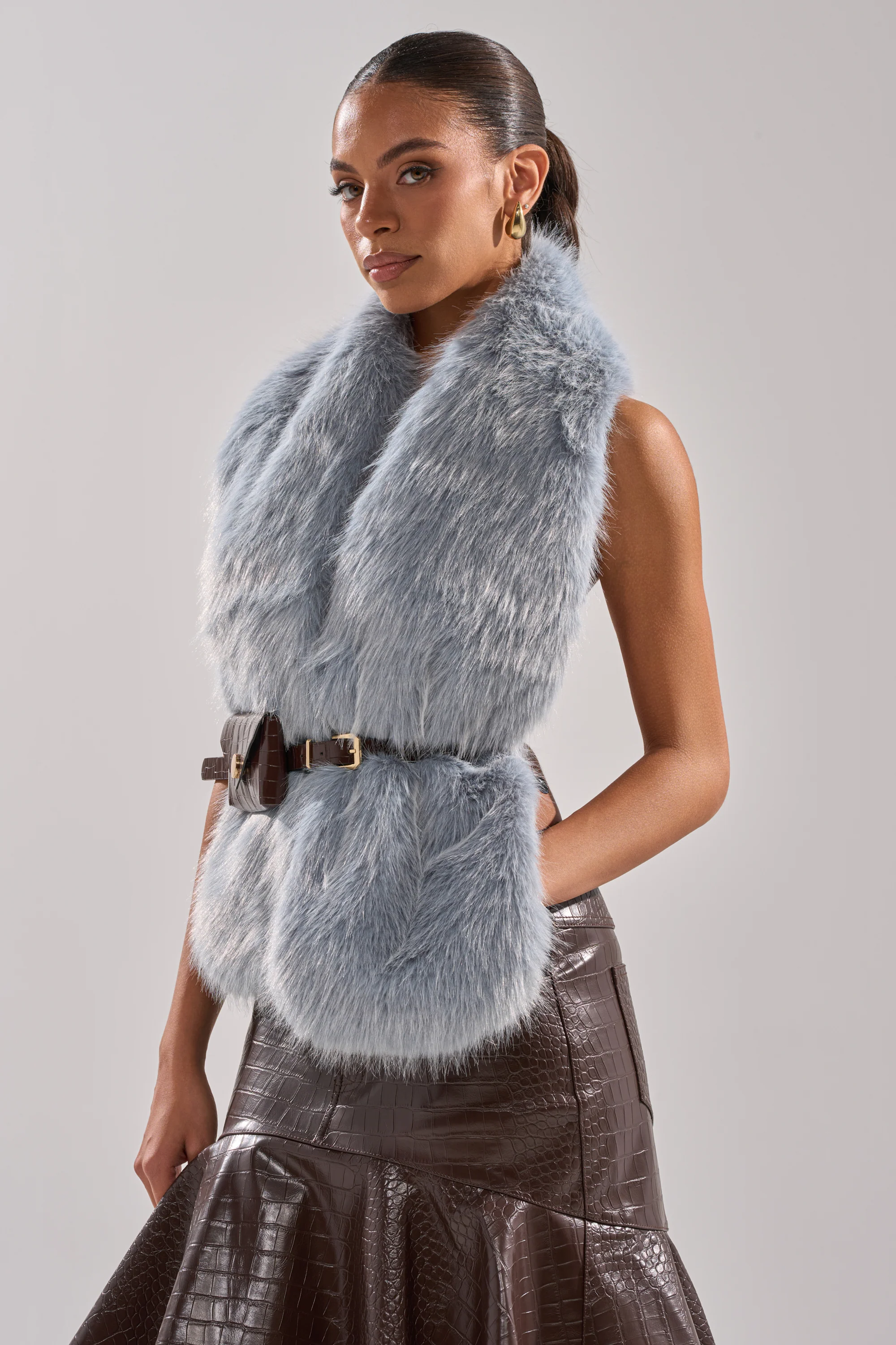 ITS GIVING FUR BLOUSE - Image 2