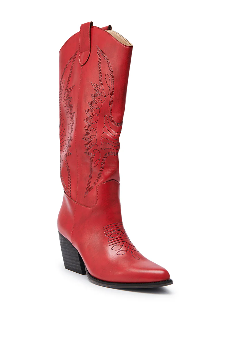 IZABELLA WATERMELON WESTERN BOOT - Image 6