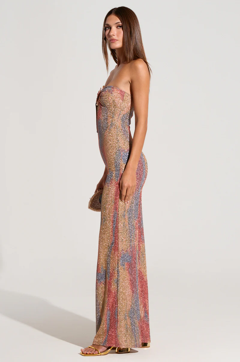 IZARA PRINTED JUMPSUIT WITH SNAKE DETAIL - Image 3