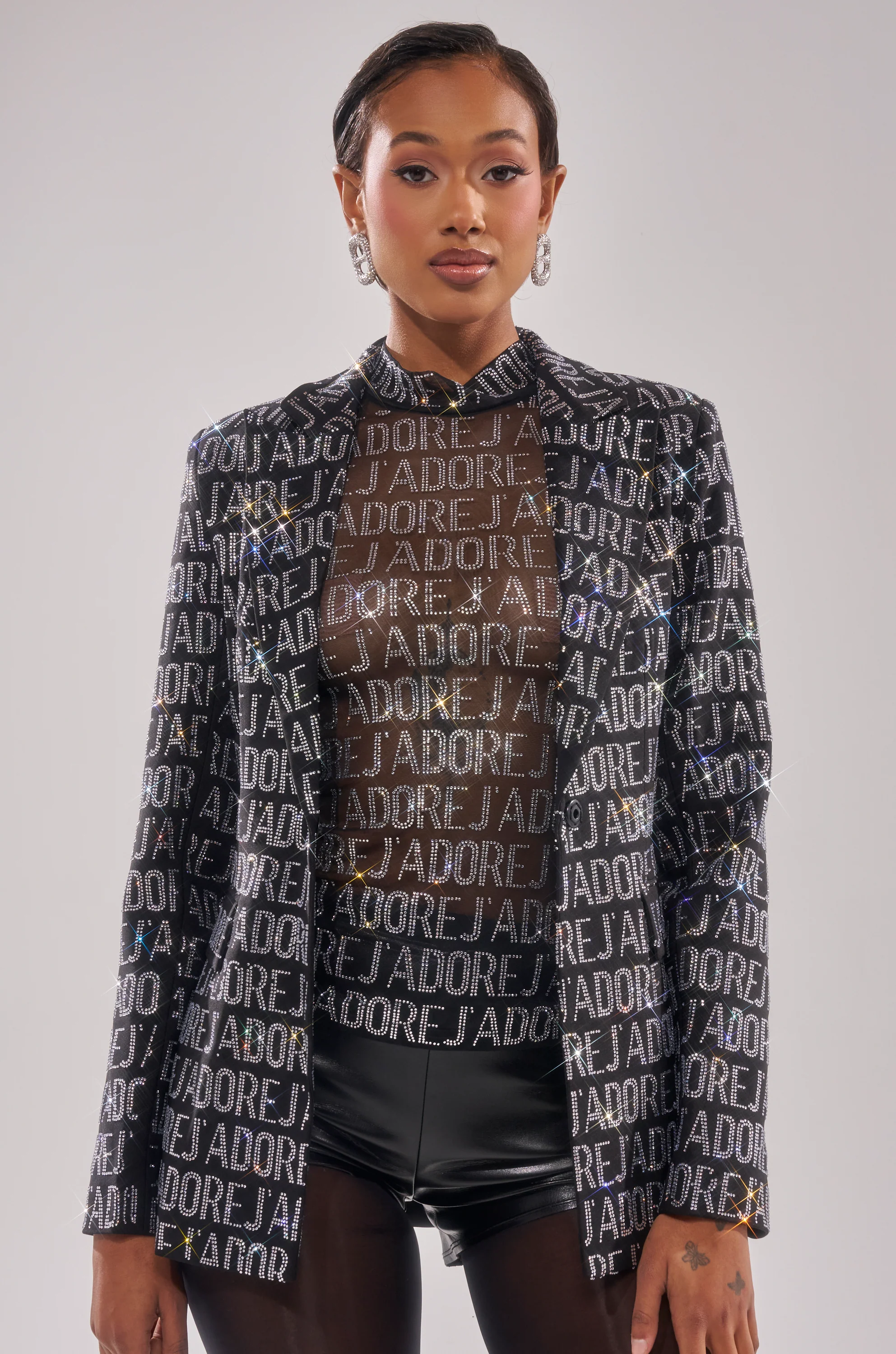 J'ADORE EMBELLISHED BLAZER - Image 3
