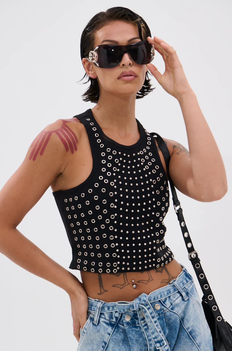 JANE GROMMET TANK TOP - Image 2