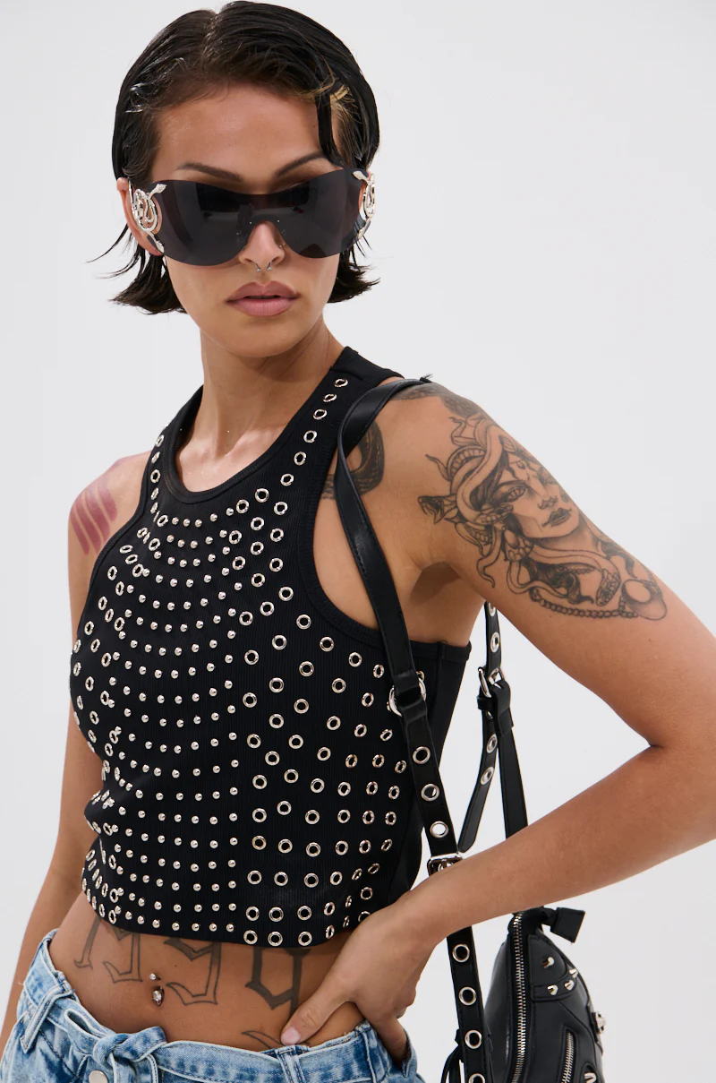 JANE GROMMET TANK TOP - Image 3