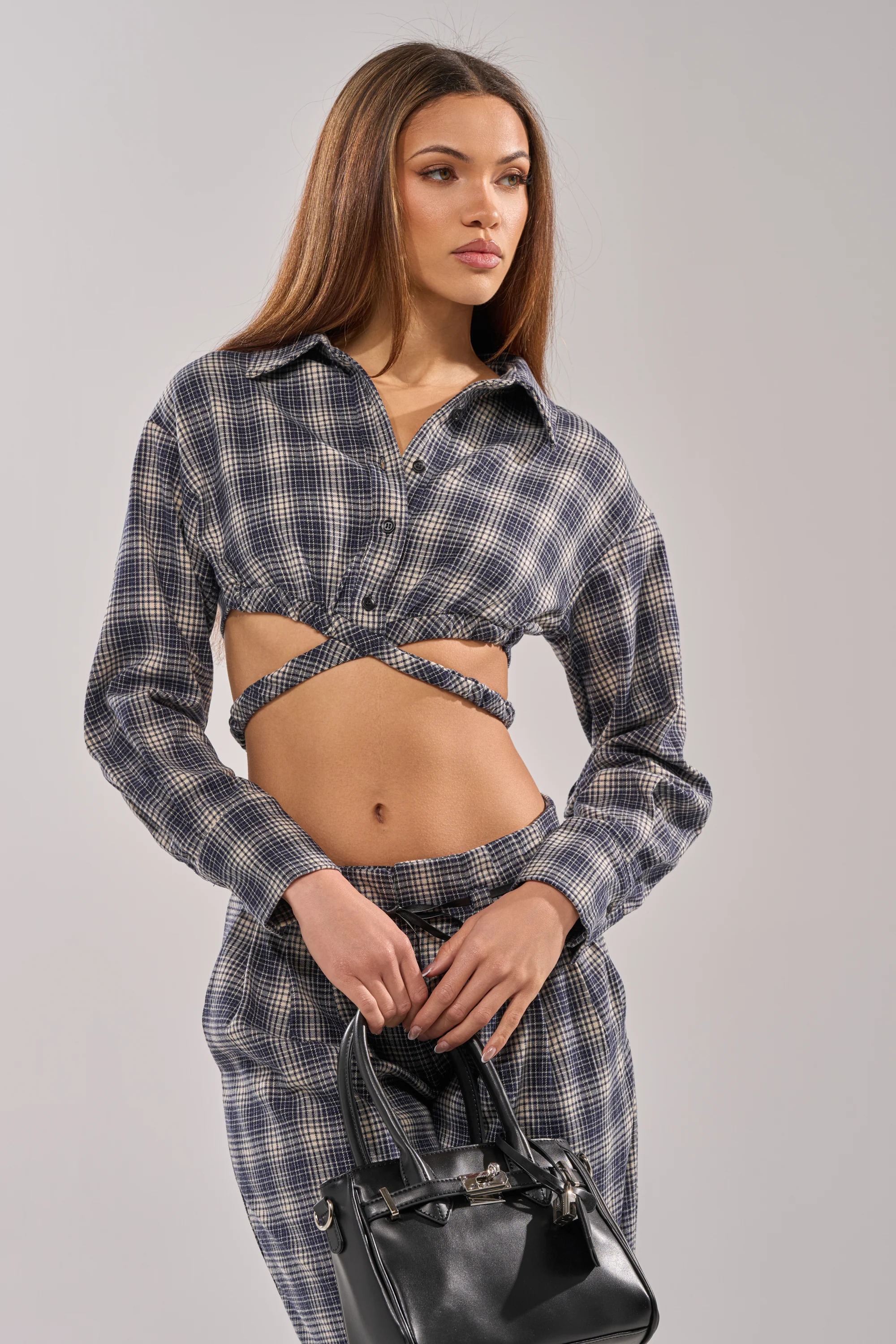 JANE PLAID BUTTON DOWN - Image 4