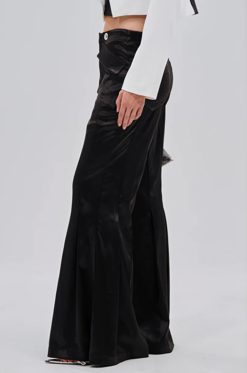 JANE SATIN TROUSER - Image 4