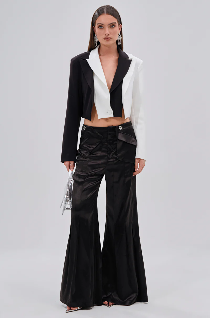 JANE SATIN TROUSER - Image 6
