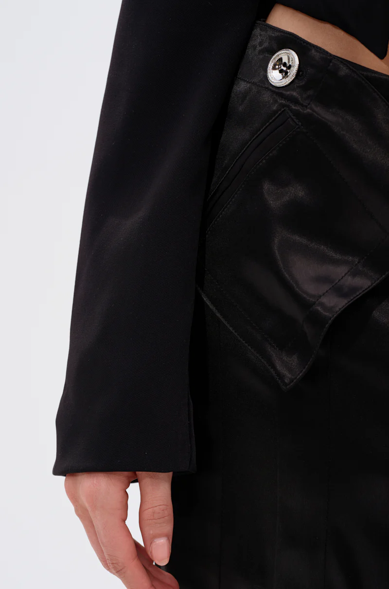 JANE SATIN TROUSER - Image 7