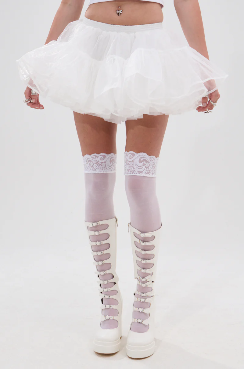 JENNY TULLE MINI SKIRT - Image 2