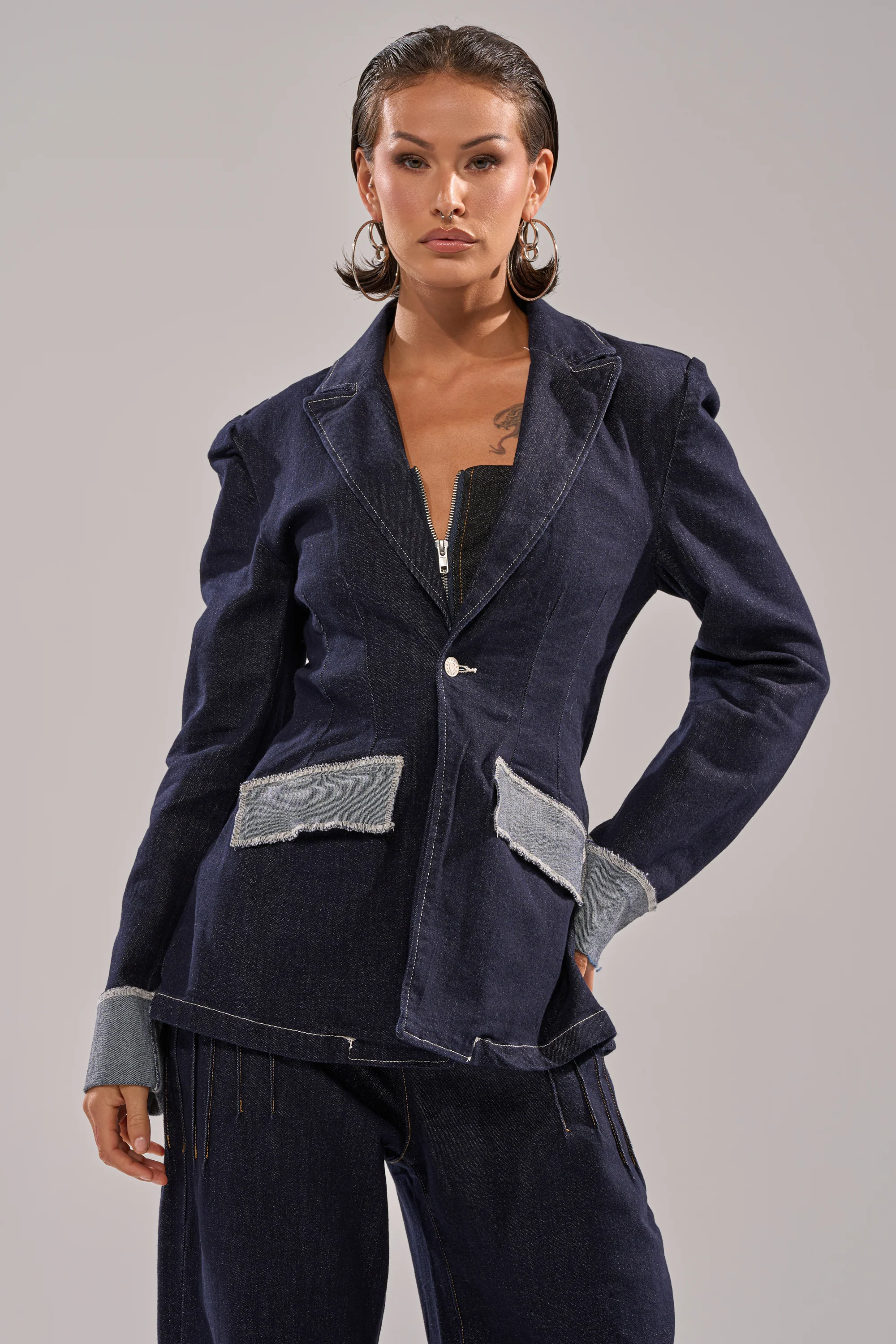 JESSE DENIM BLAZER - Image 3