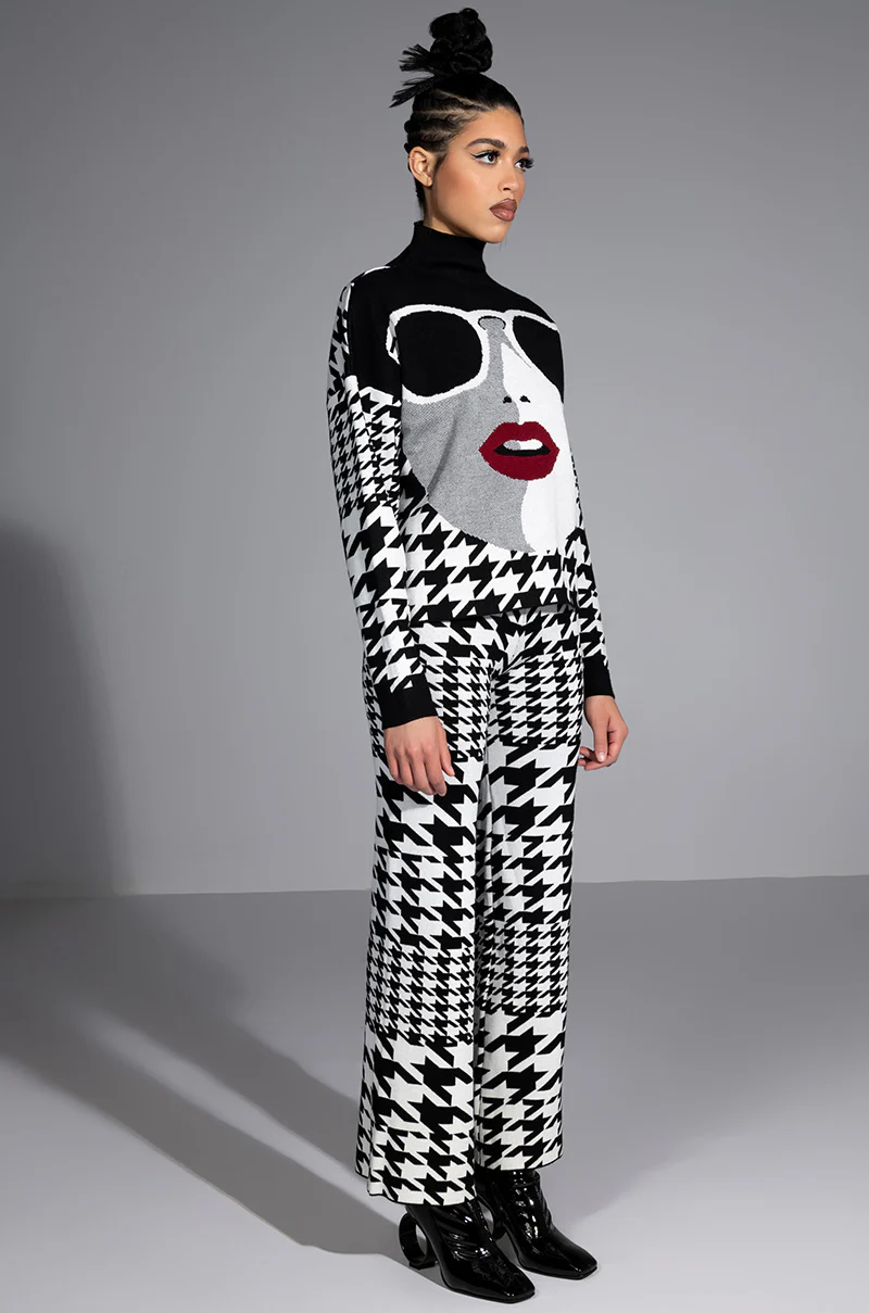JET SET MOCK NECK SWEATER - Image 3
