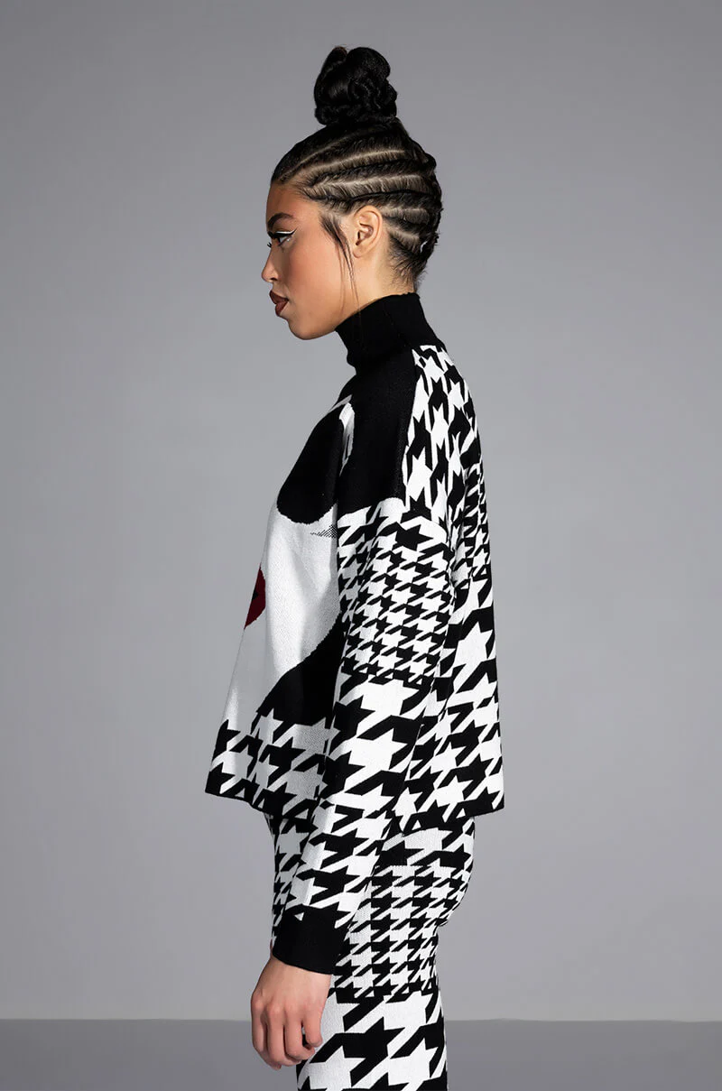 JET SET MOCK NECK SWEATER - Image 5