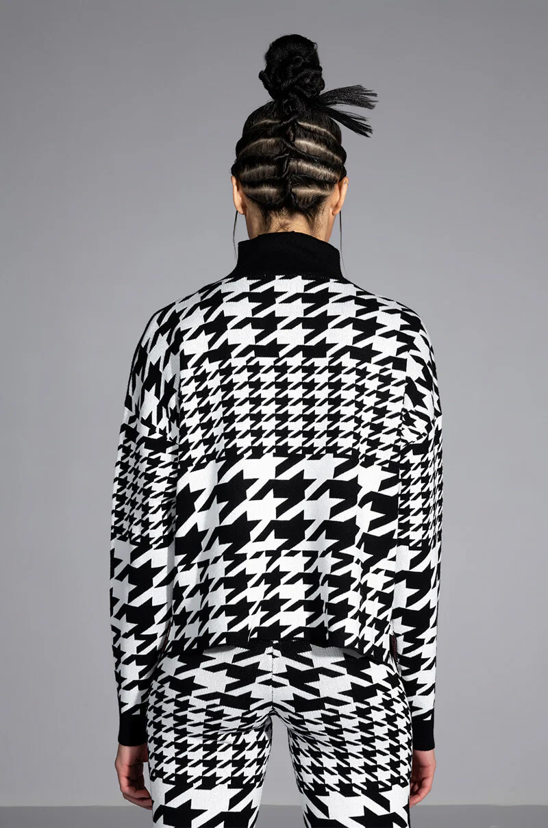 JET SET MOCK NECK SWEATER - Image 6